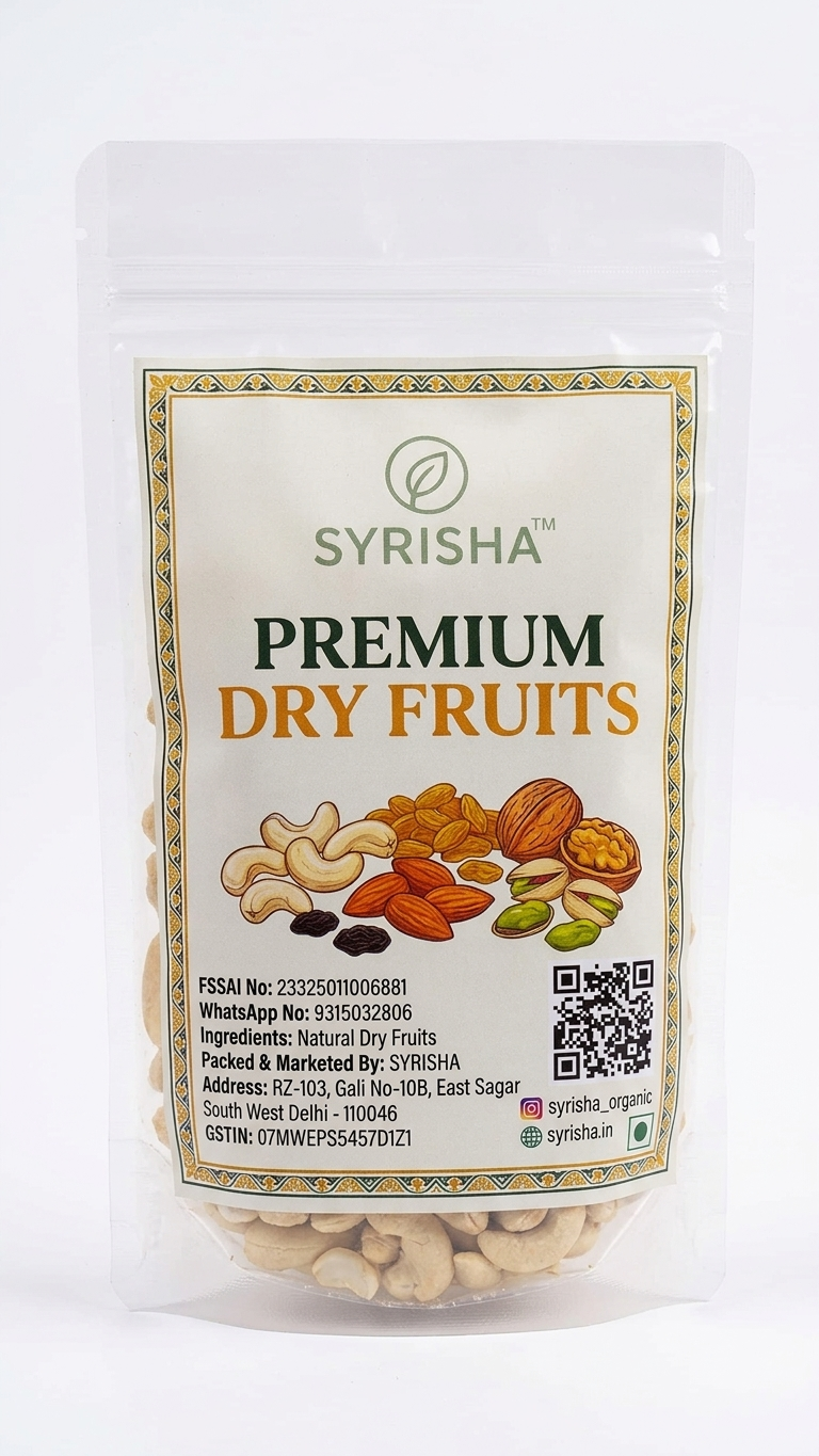 Premium Whole Cashews | Crunchy & Nutritious W240 Grade Kaju | Fresh & Export Quality